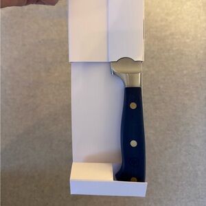 Wusthof Blue and Silver Bread Knife -Brand new, never opened